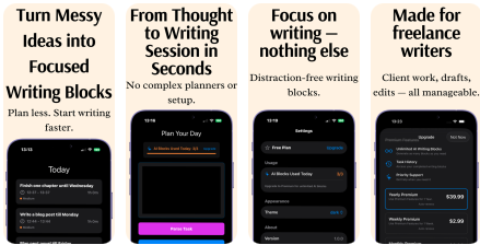 WriterBlocks-Plan Your Writing gallery image