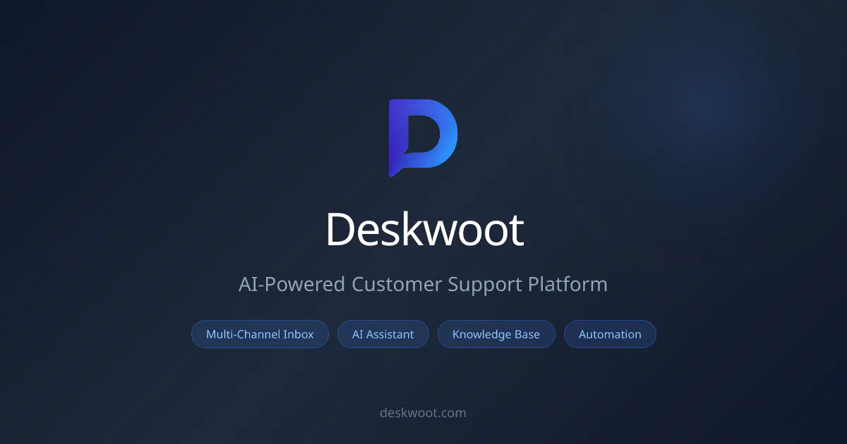 Deskwoot 제품 배너