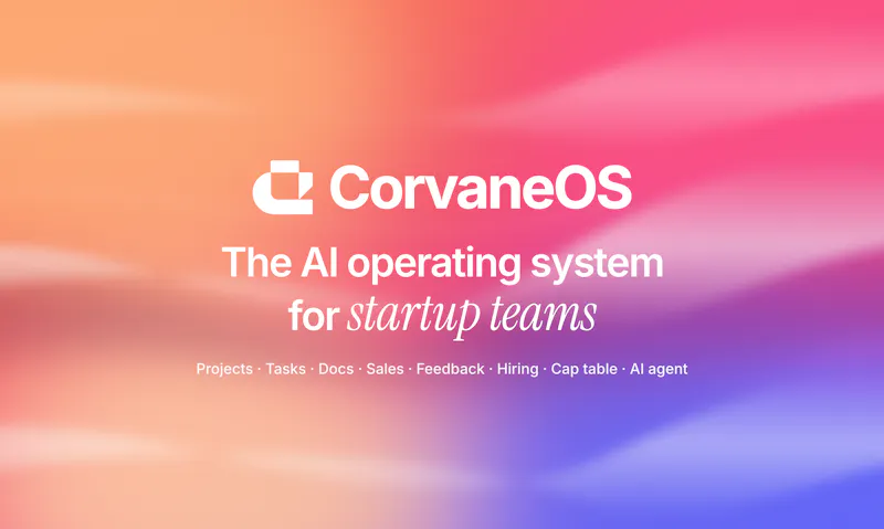 CorvaneOS screenshot 2