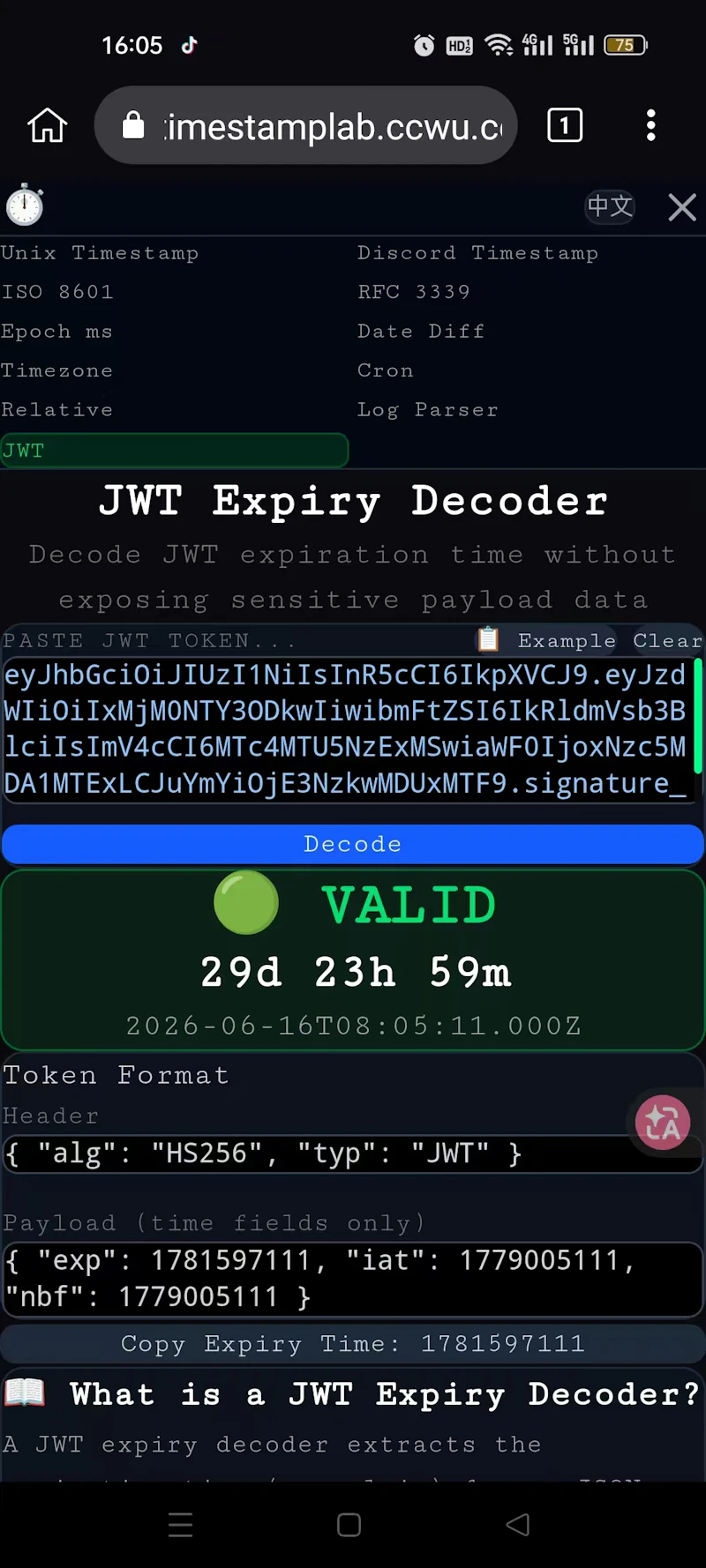 TimestampLab screenshot 5