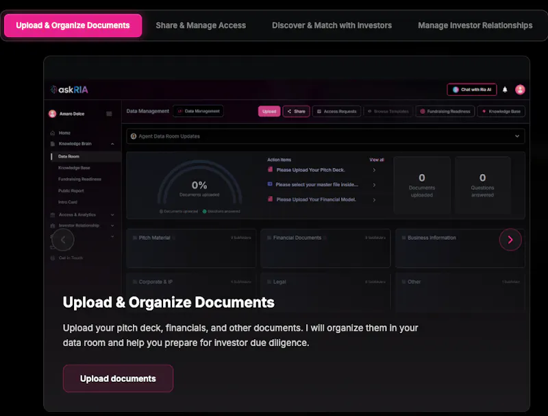 askRIA screenshot 2