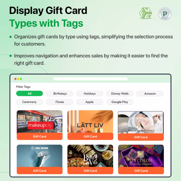 Подарочная карта Prestashop: подарочные сертификаты медиа 2