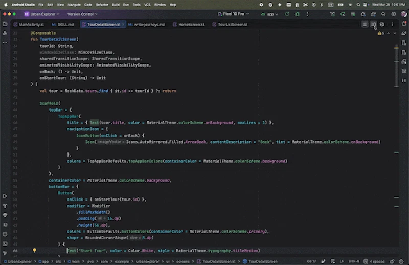 Android CLI screenshot 4