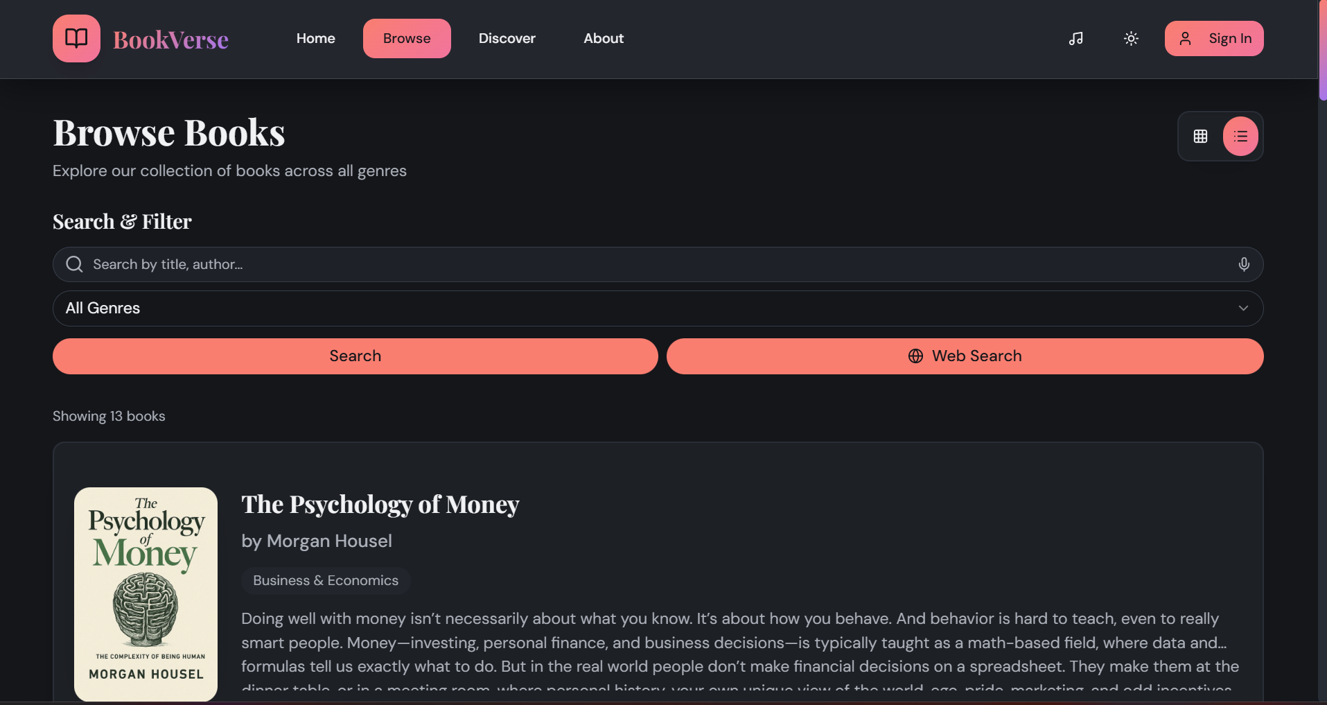 Biblios gallery image