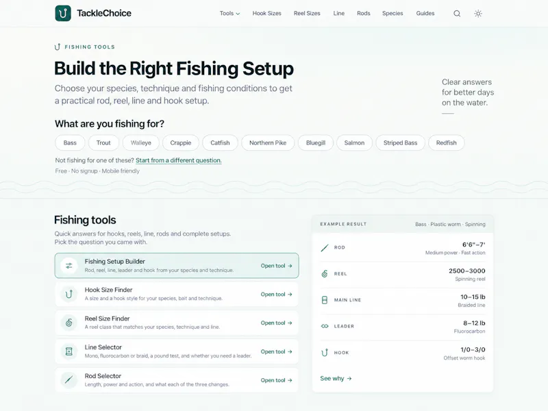 TackleChoice screenshot 1
