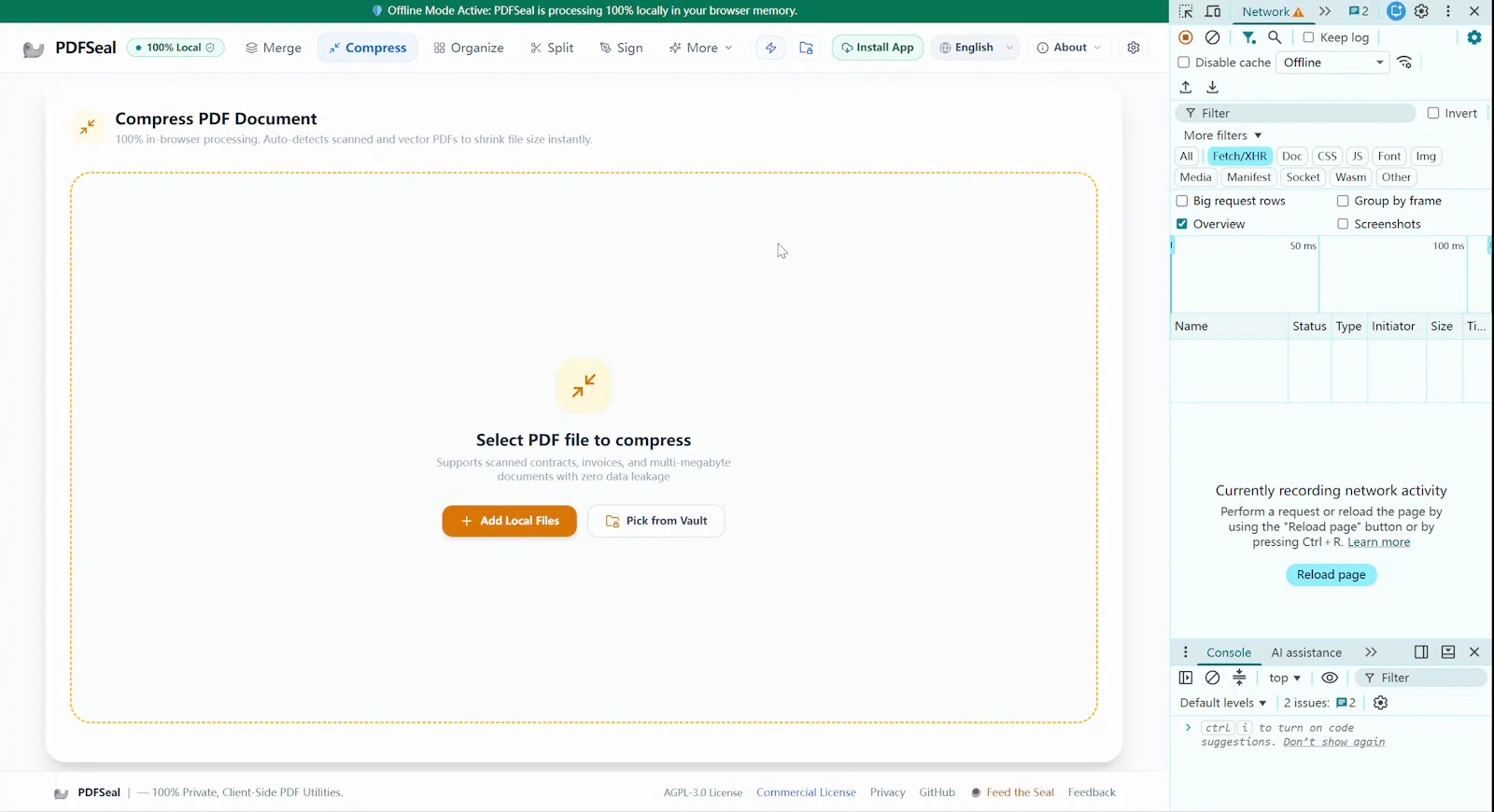 PDFSeal screenshot 2