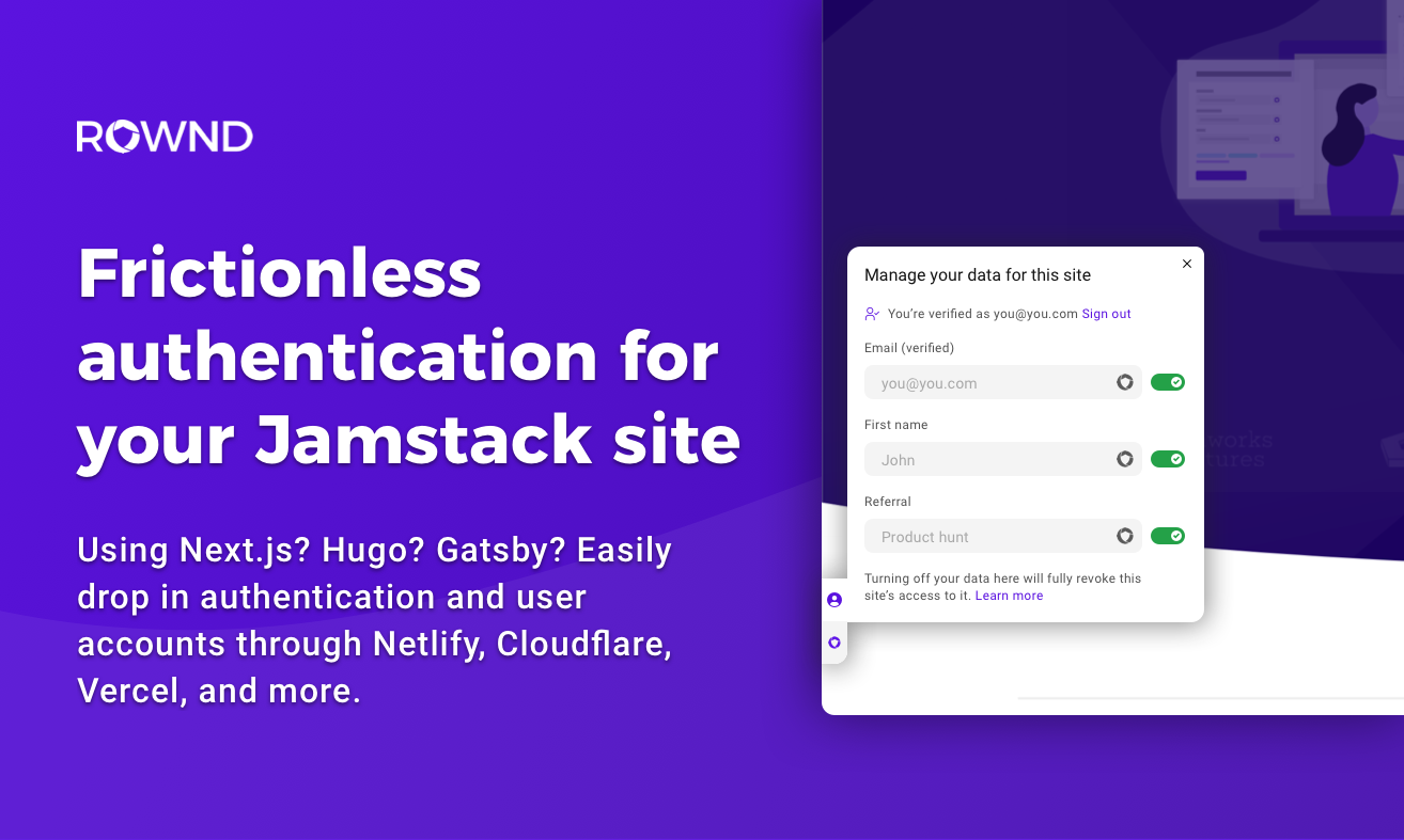 Rownd Auth gallery image