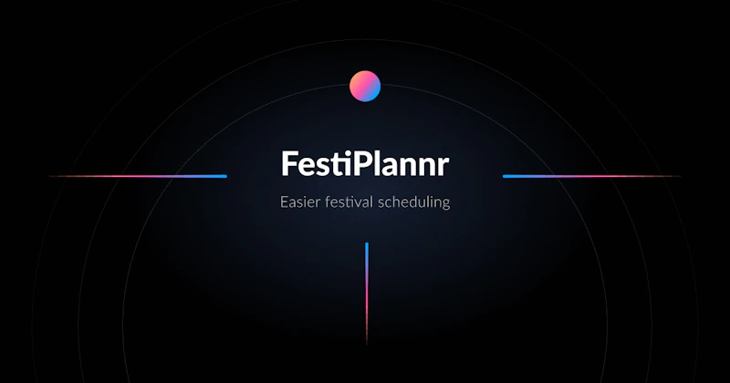 FestiPlannr screenshot 1