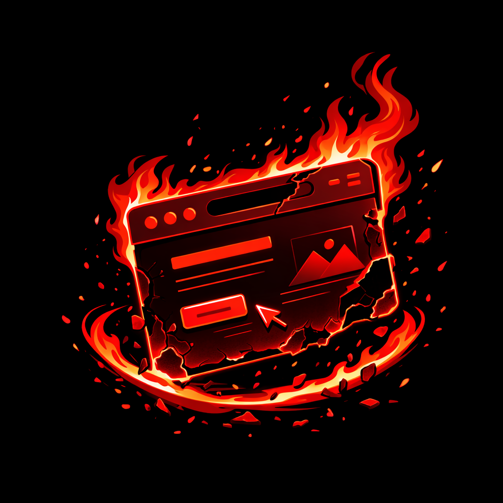 Roast My Landing Page AI logo