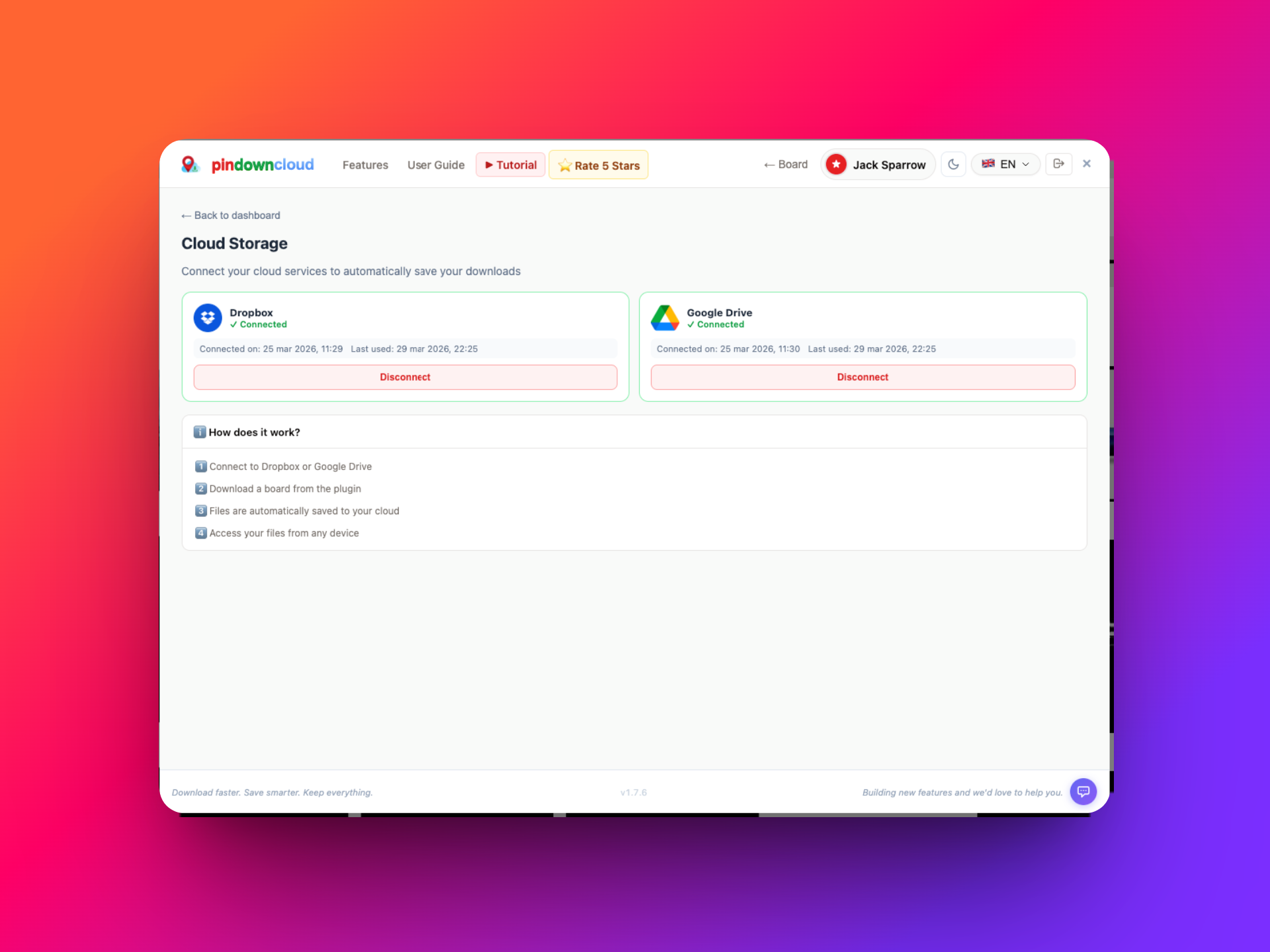 PinDownCloud gallery image
