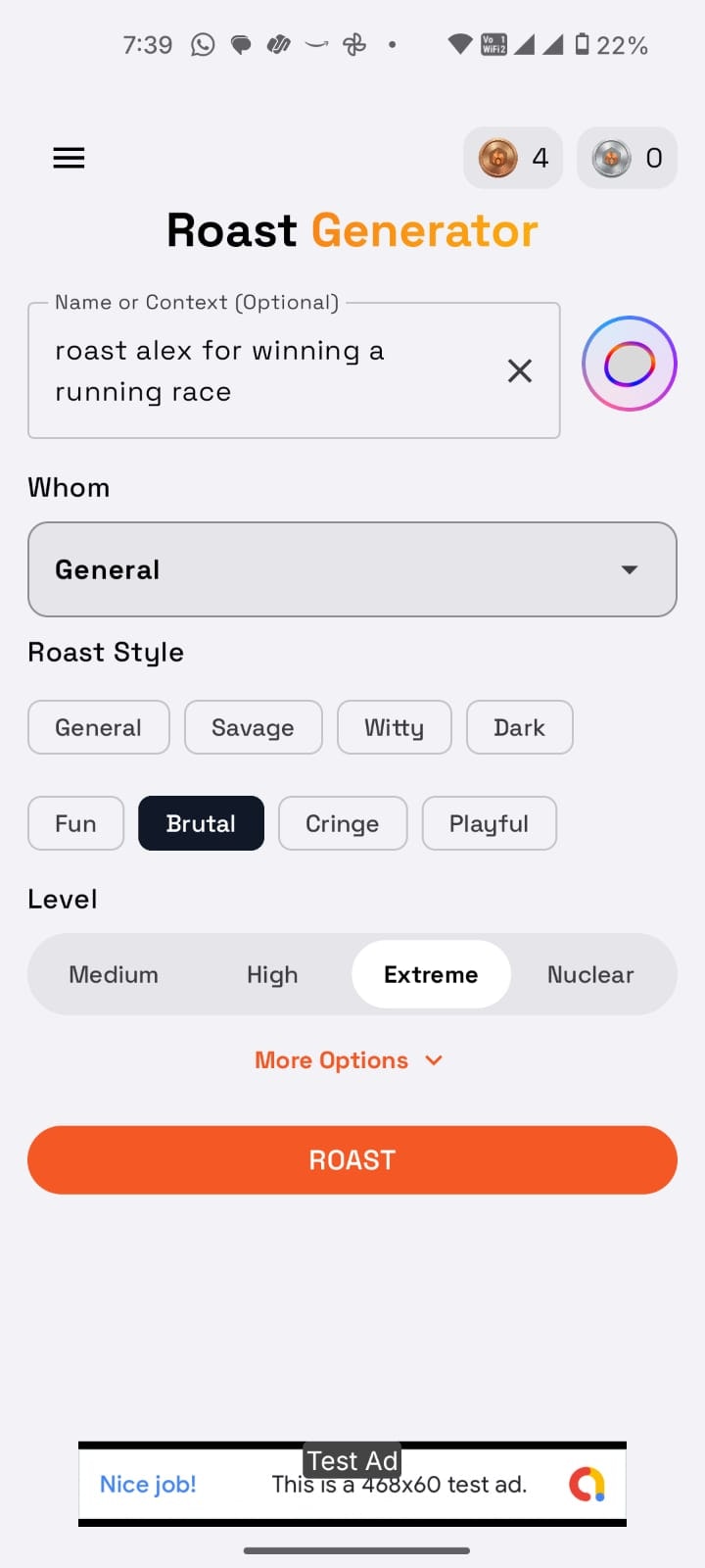 Roastify.ai: AI Roast Maker gallery image