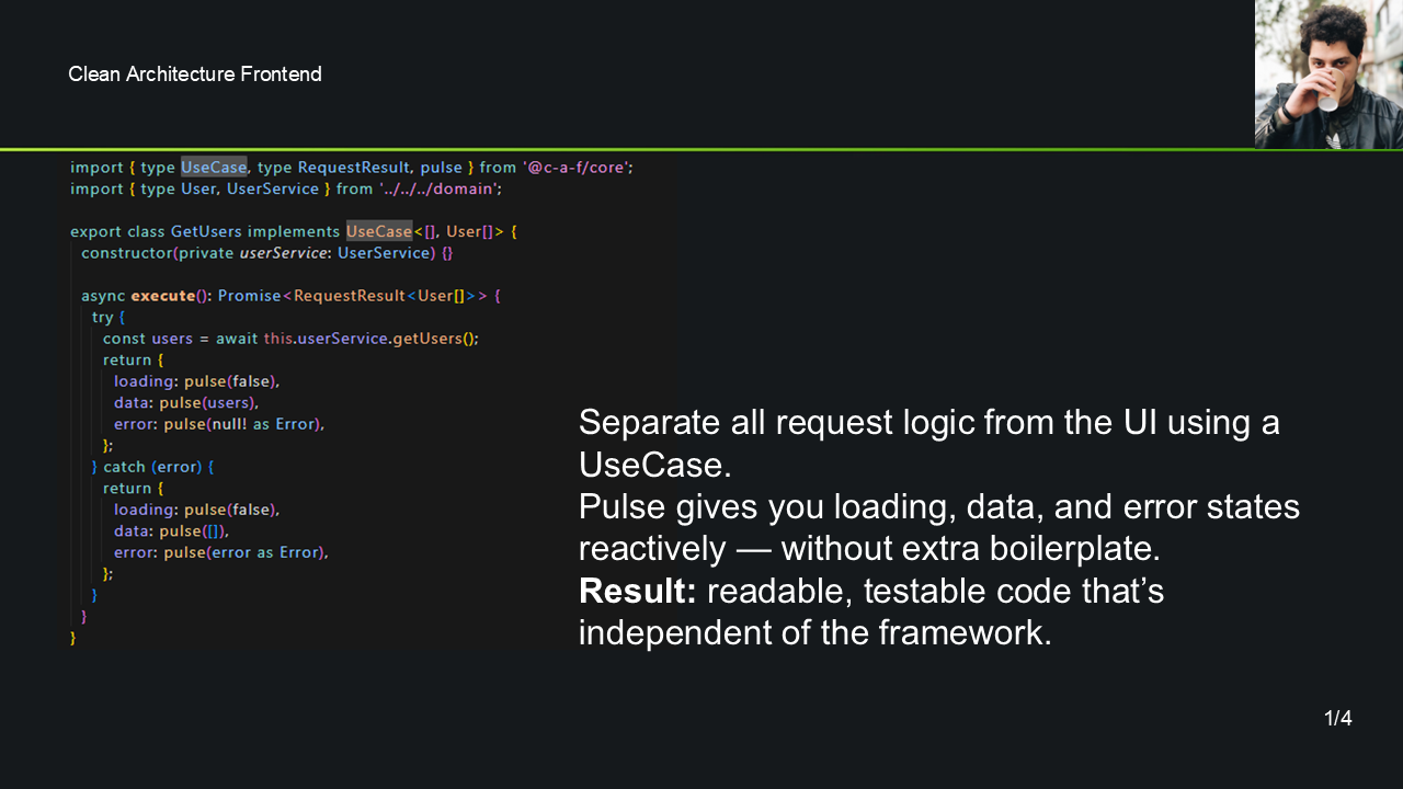 CAF – Clean Architecture Frontend gallery image