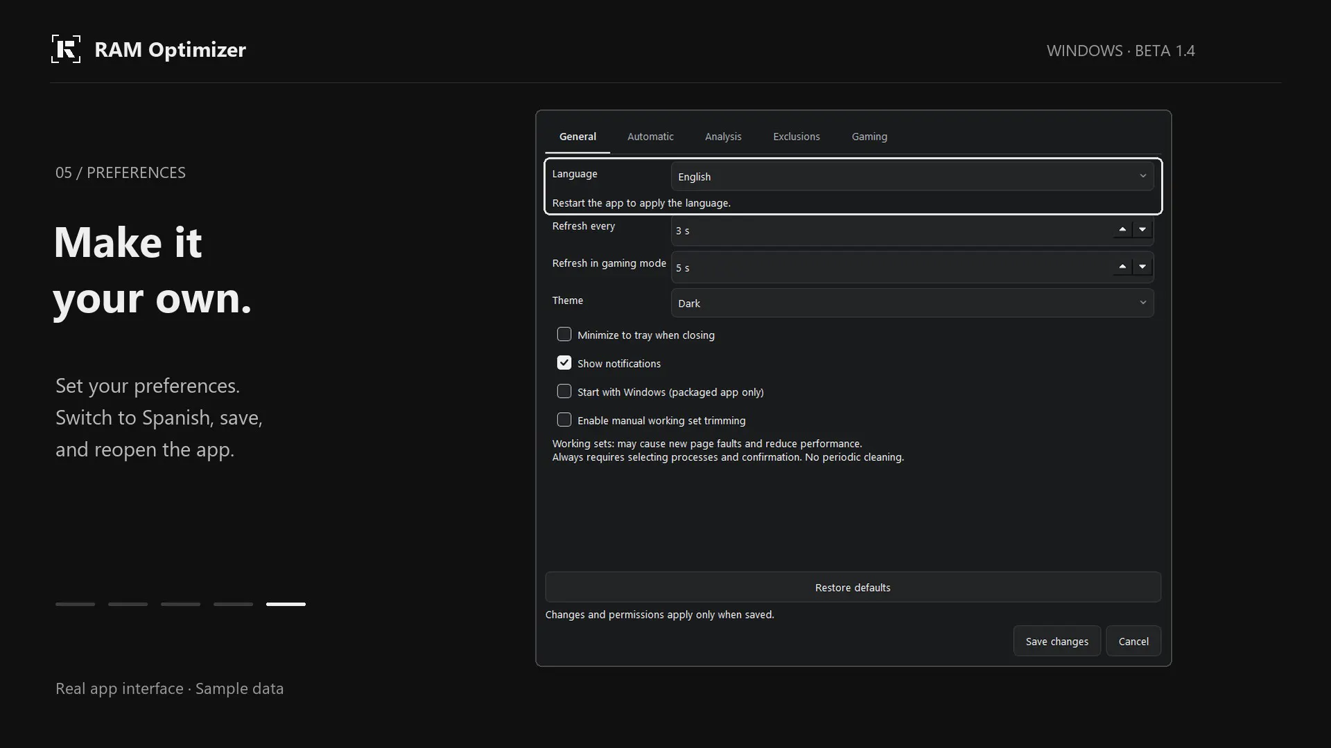 RAM Optimizer gallery image