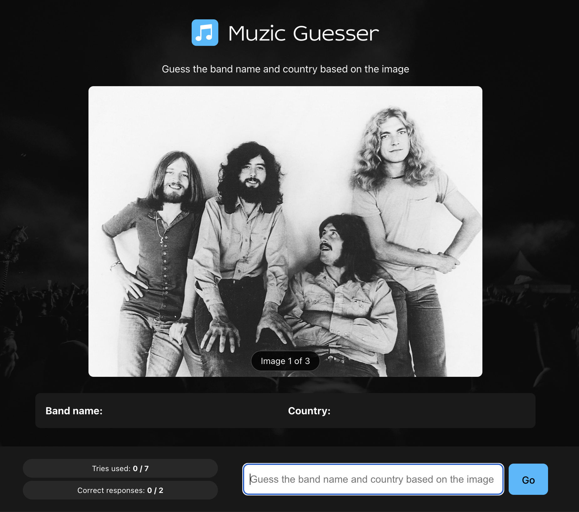 Muzic Guesser media 3