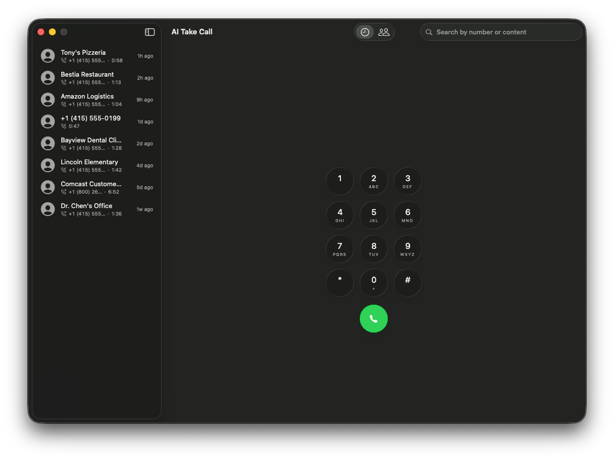 AI Take Call gallery image