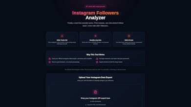 Instagram Followers Analyzer gallery image