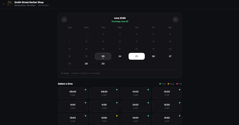 Rezervini screenshot 4