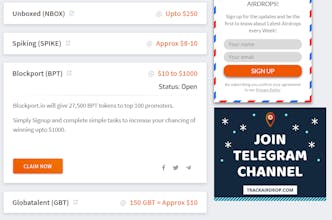 TrackAirdrop - All Crypto Airdrops at One Place gallery image