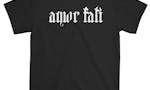 'Love Your Fate' Latin Phrase Tshirt image