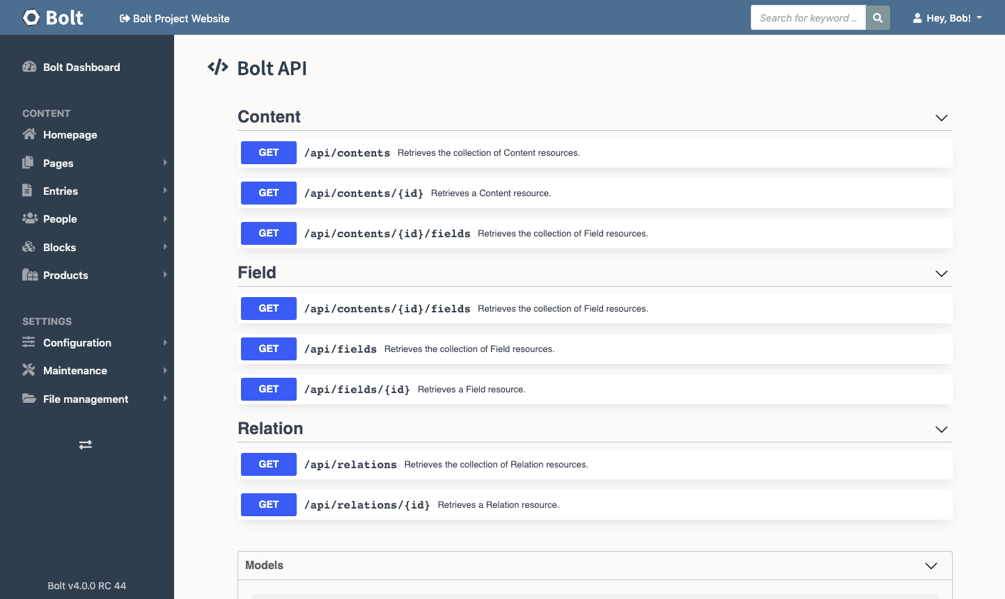 Bolt CMS gallery image