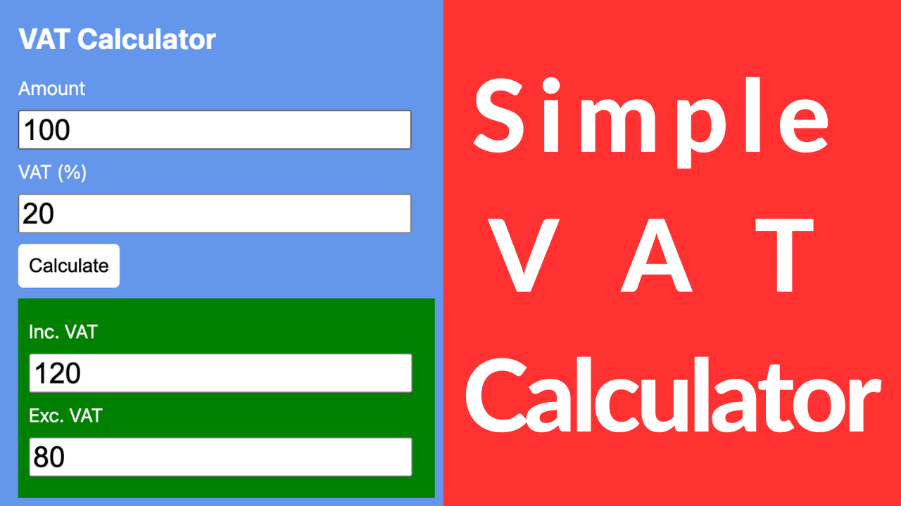 Vat calculator store