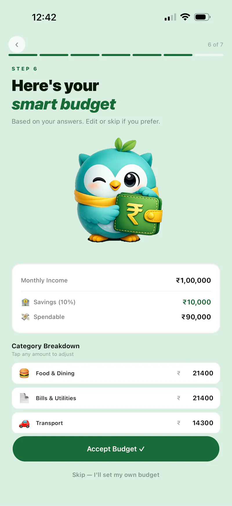 Spendwisee screenshot 3