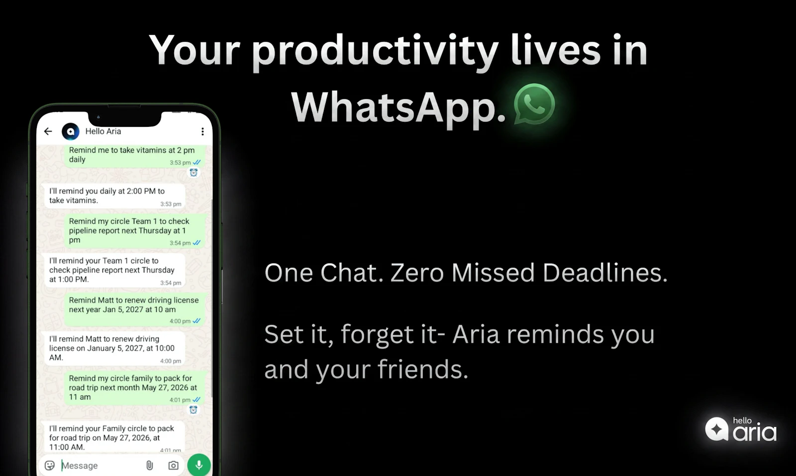 Hello Aria screenshot 5