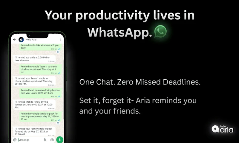 Hello Aria screenshot 5