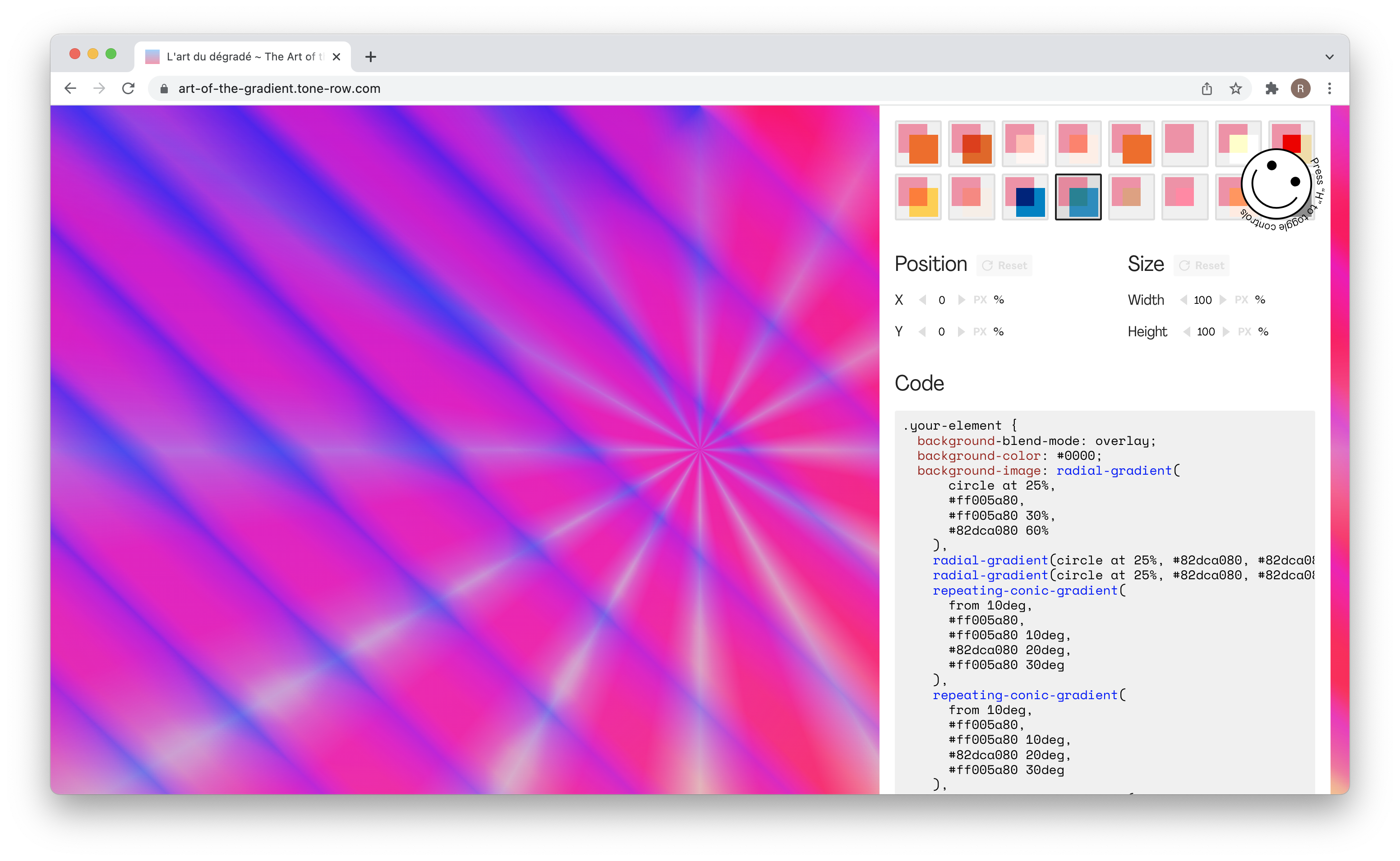 L'art du dégradé gallery image