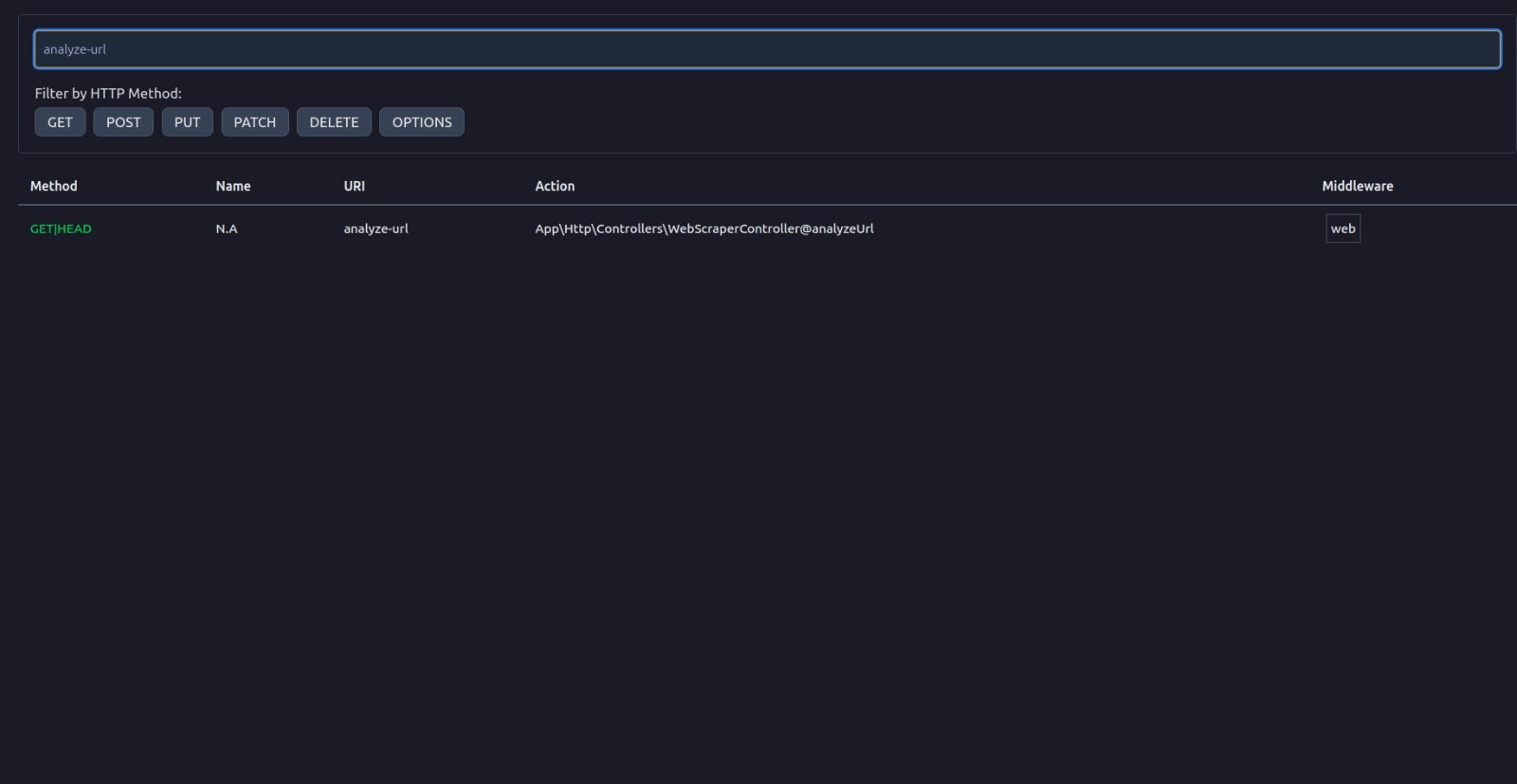 Laravel Route Preview - Instantly browse your Laravel routes inside VSCode media 3