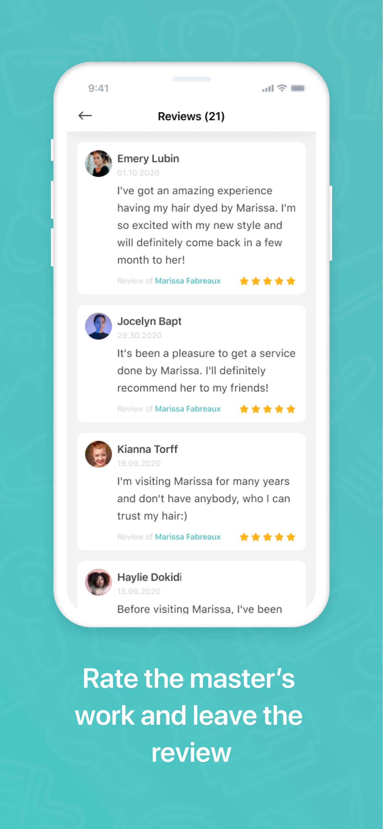 Barbershop software set gallery image