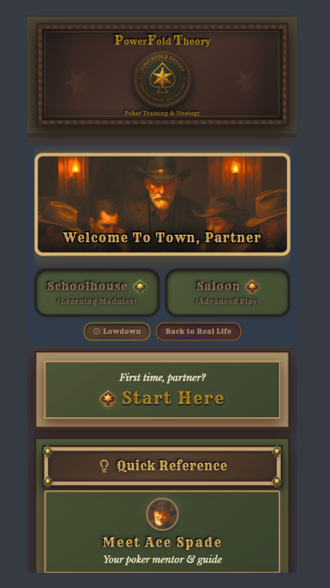 PowerFold Theory - Poker Trainer gallery image