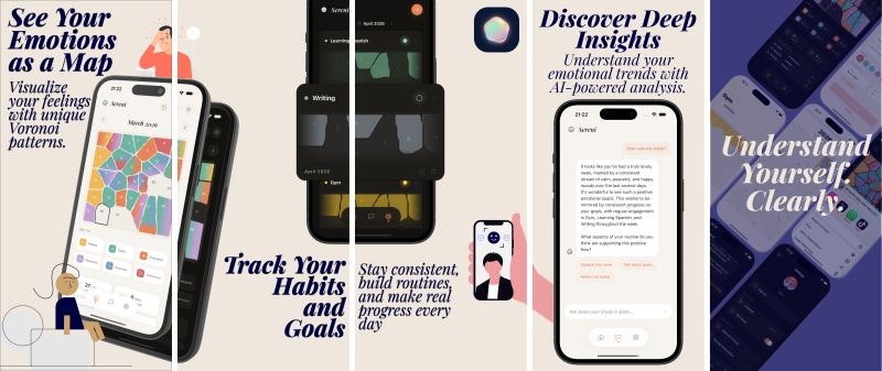 Sereni - AI Mood Insights gallery image