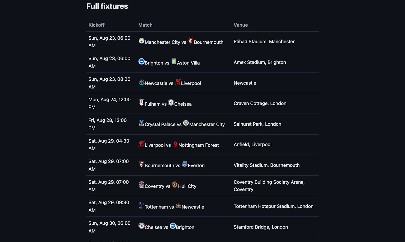 Matchday screenshot 5