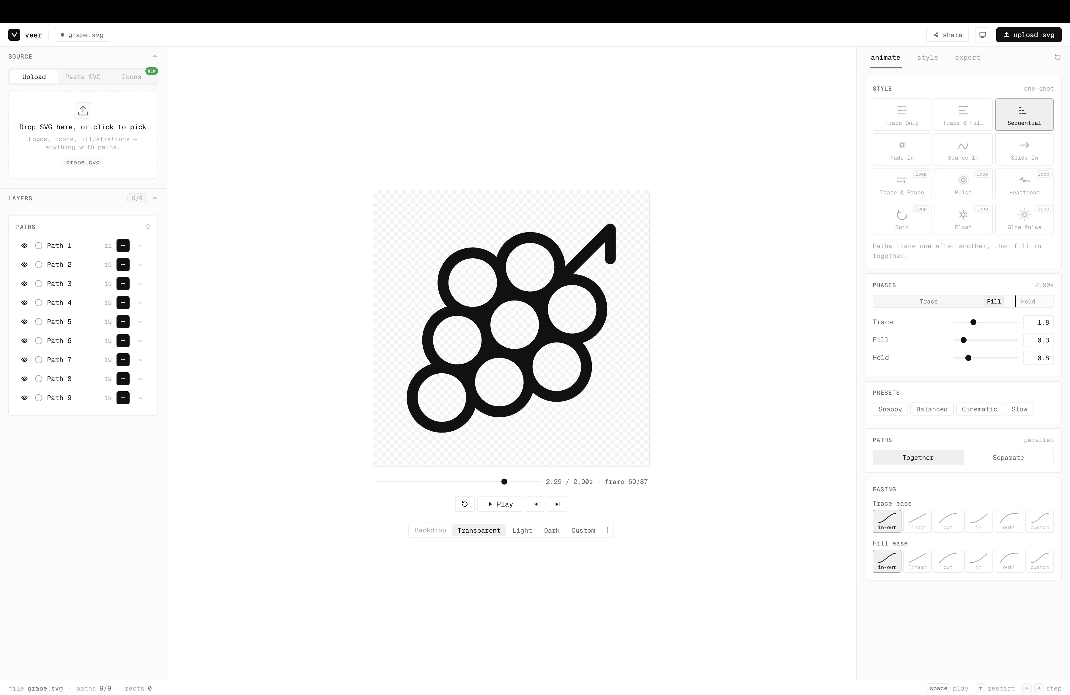 Veer - Free SVG logo & icon animator gallery image