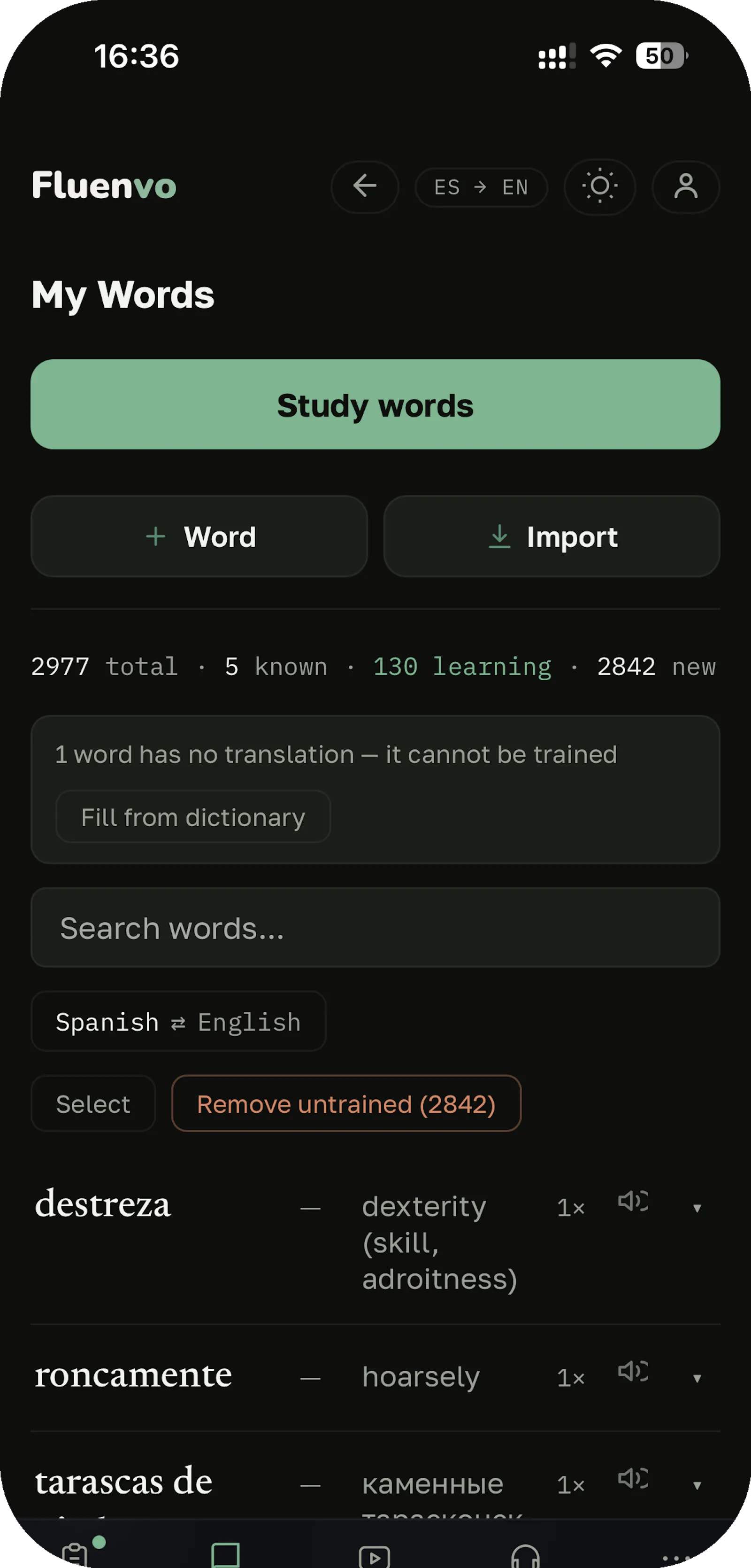 Fluenvo screenshot 6