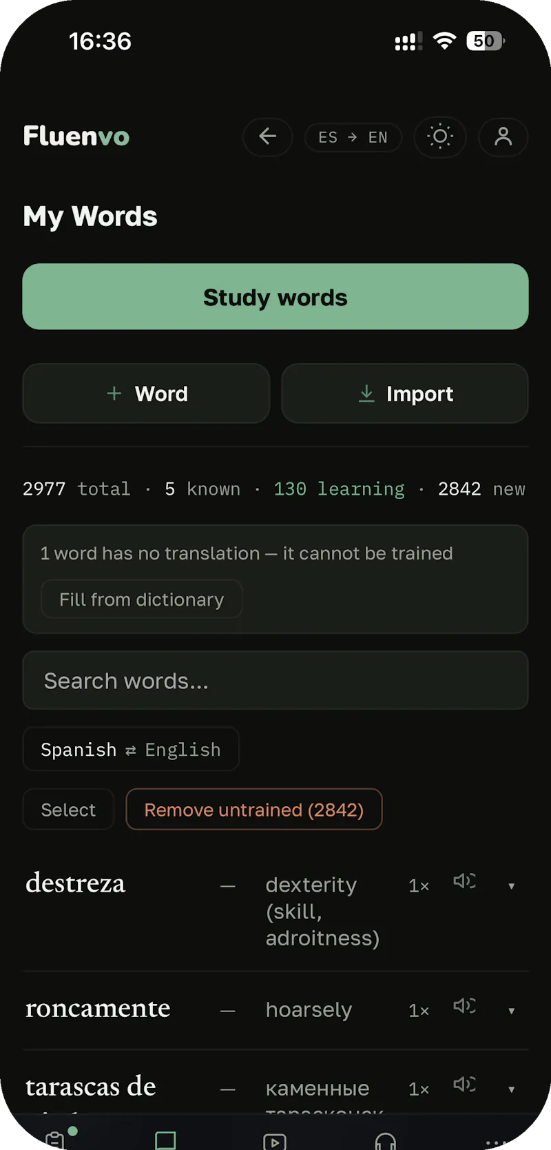 Fluenvo screenshot 6