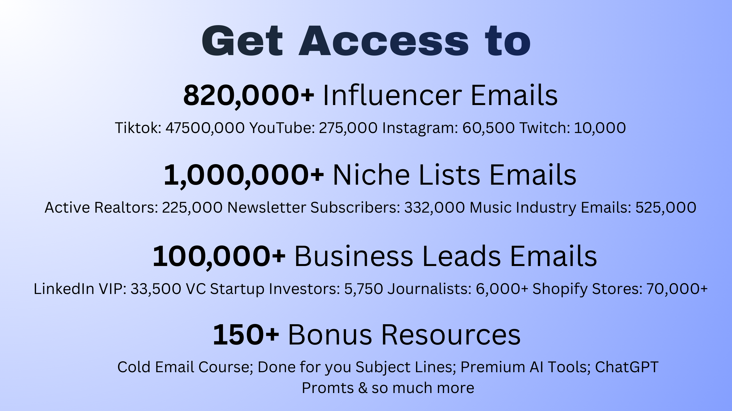 Social Brands Influencer Database - Screenshot 2 showing product features and functionality
