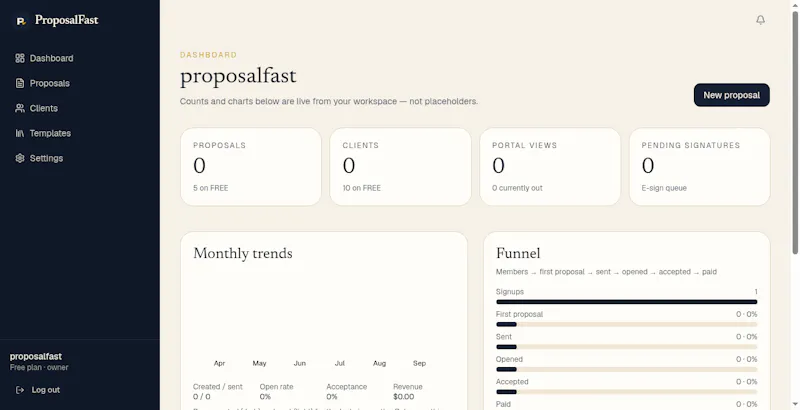 ProposalFast screenshot 4