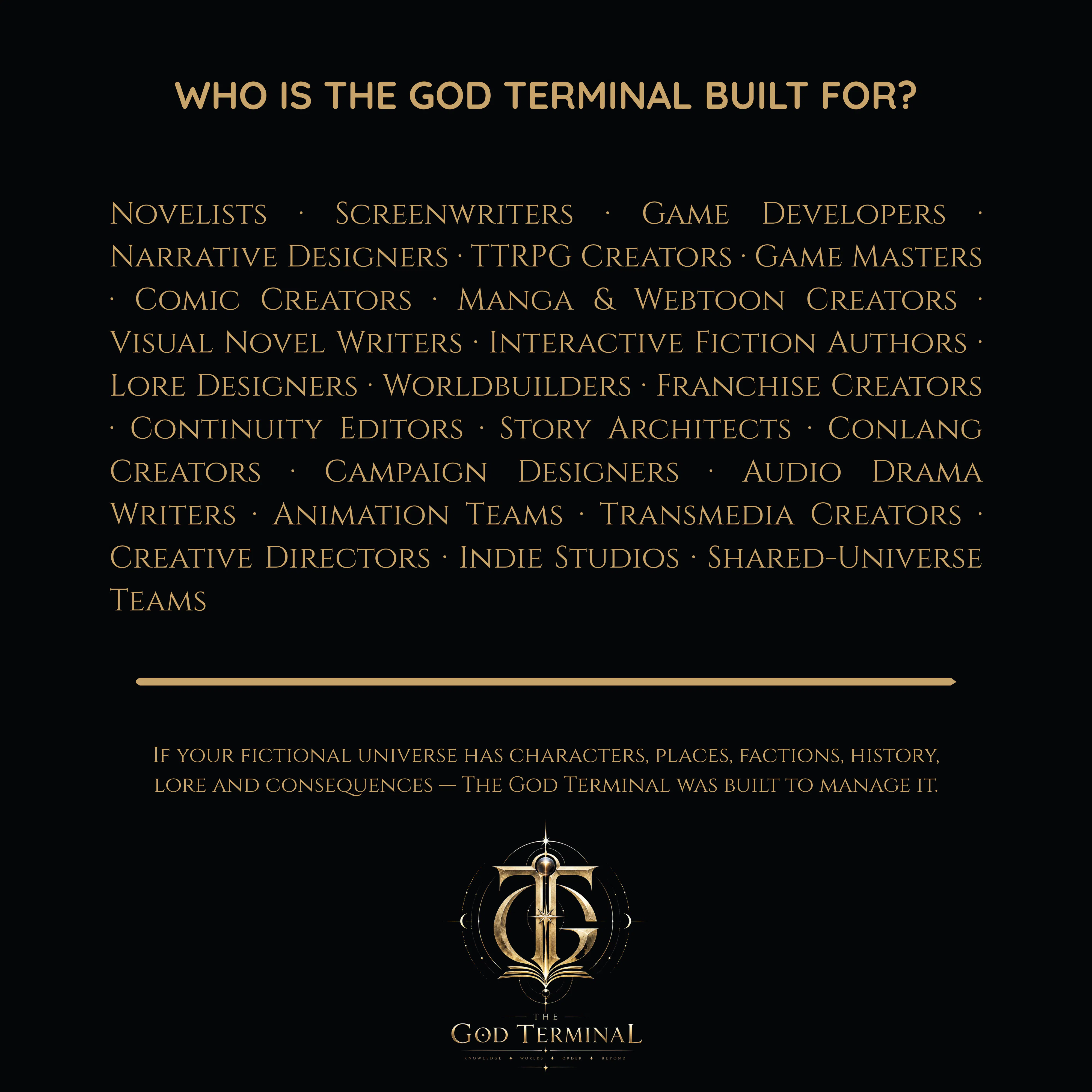 The God Terminal gallery image