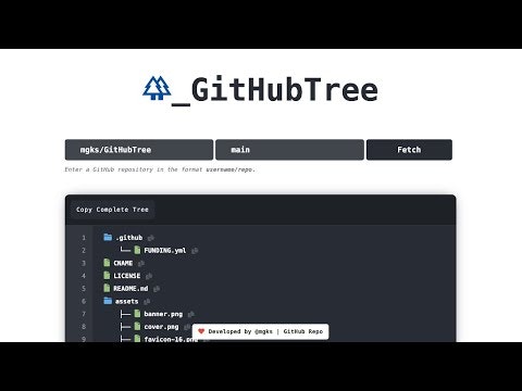 GitHubTree gallery image