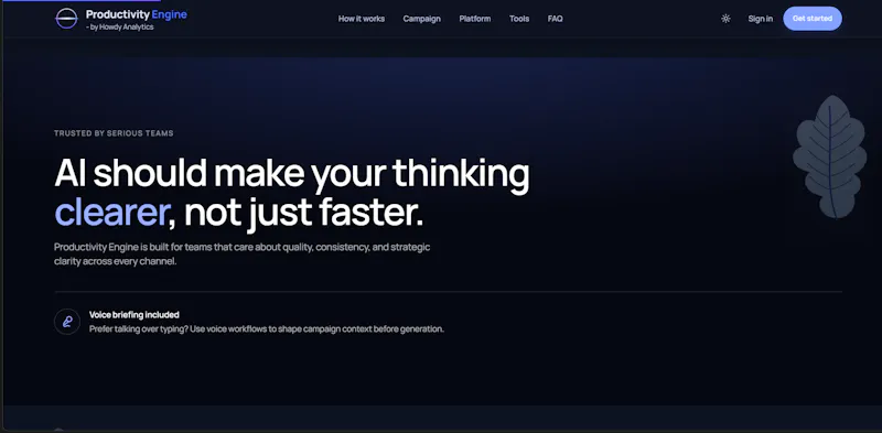 Productivity Engine screenshot 2