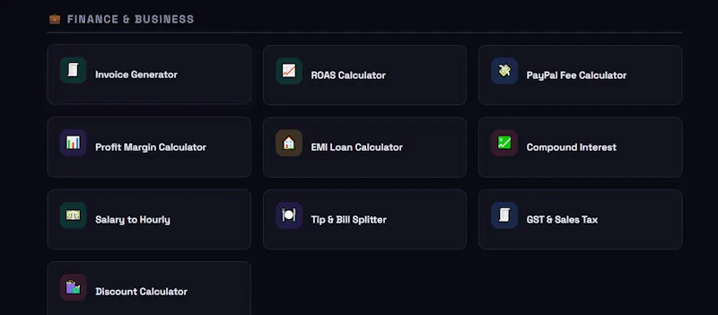 60+ Free Online Tools screenshot 7