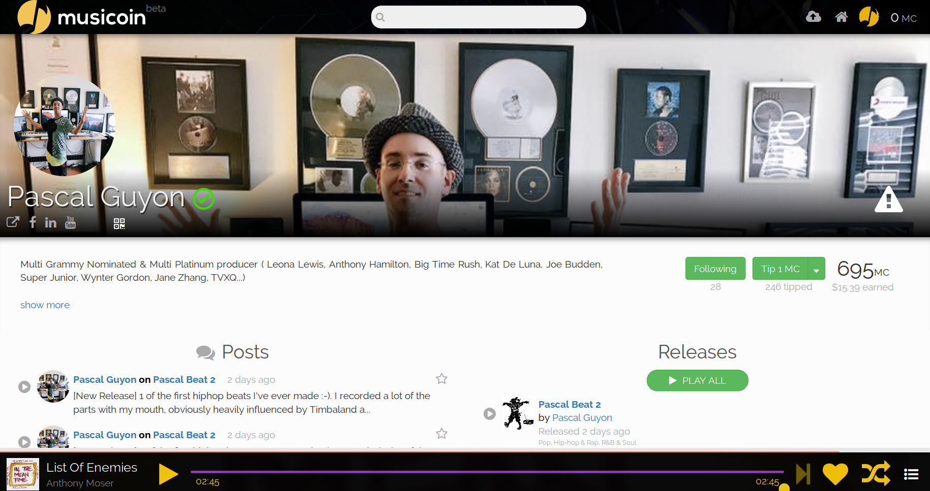 Musicoin ($MUSIC) gallery image