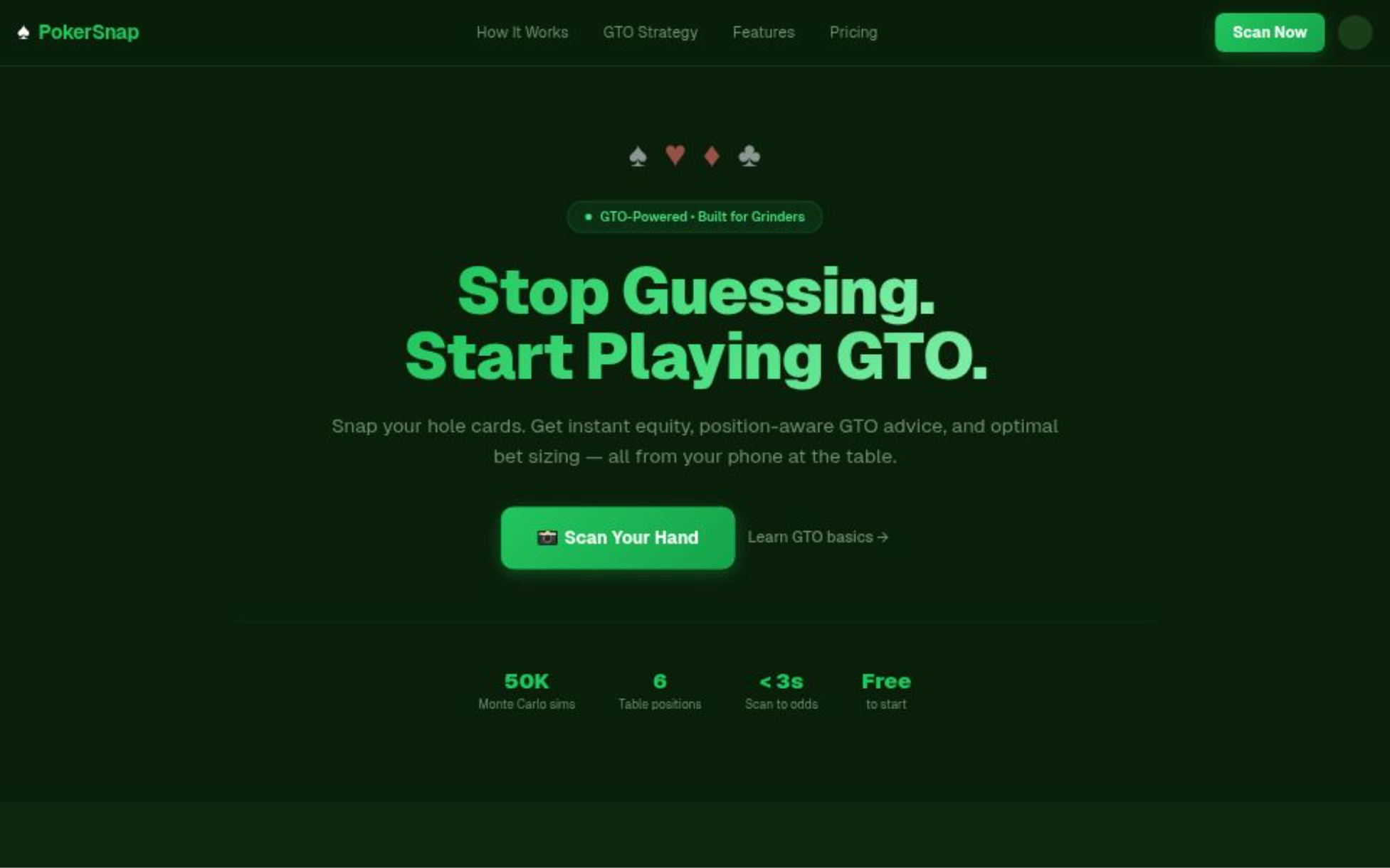 PokerSnap - Product Hunt launch logo and brand identity