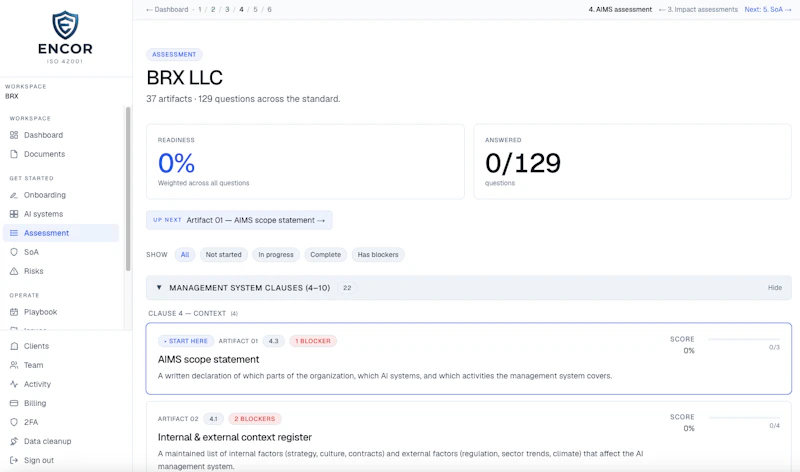 Encor screenshot 4