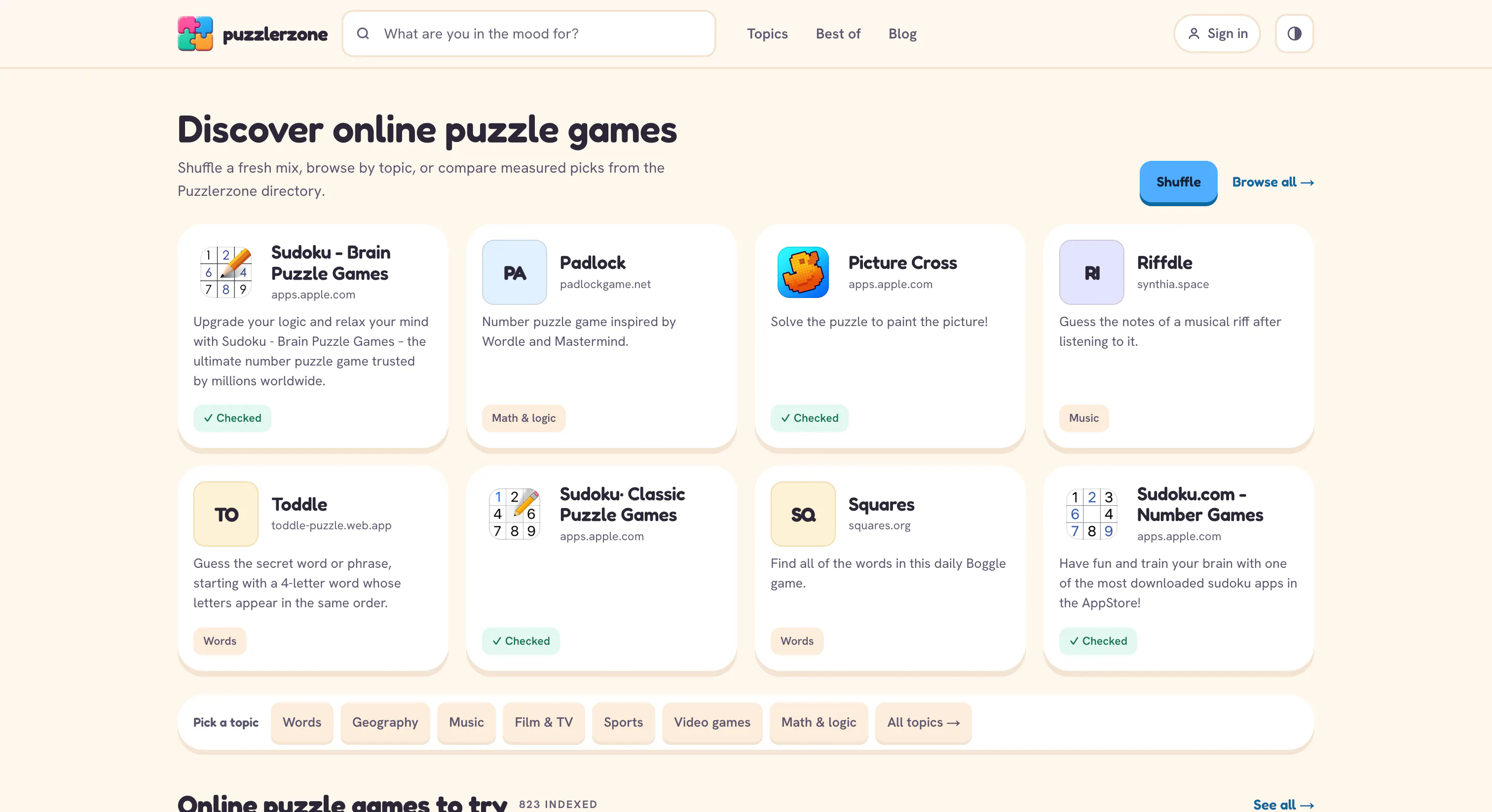 Puzzler Zone gallery image