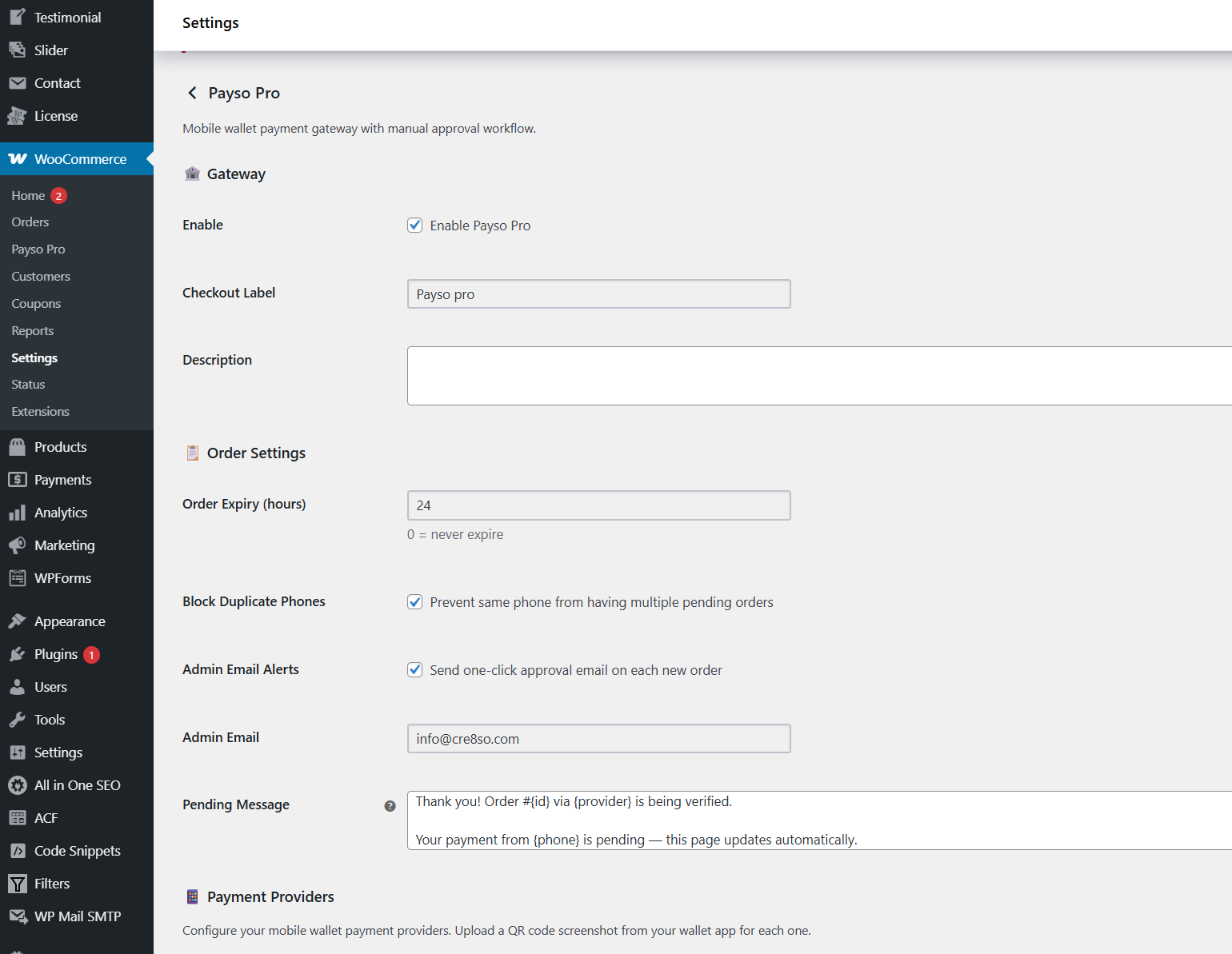 Payso Pro for WooCommerce gallery image