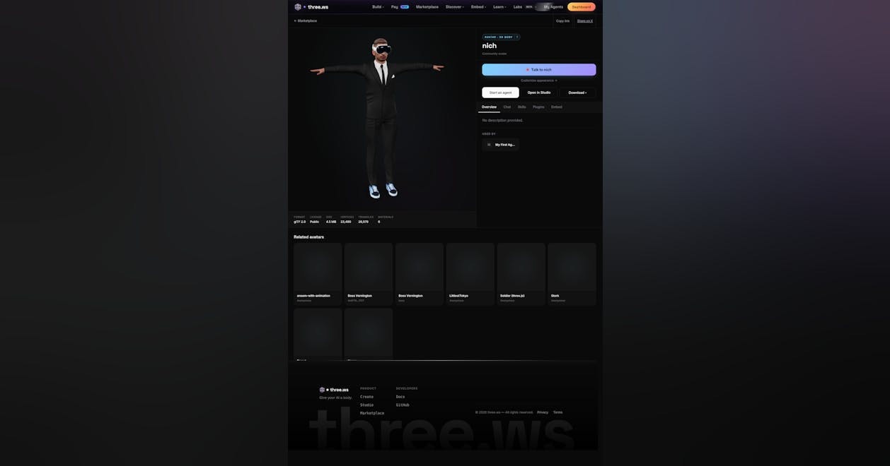 three.ws gallery image