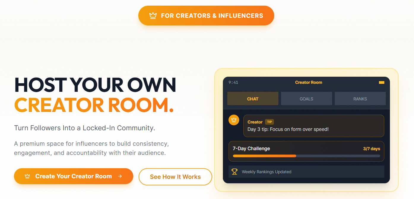 Lockin Club - Screenshot 4 showing product features and functionality